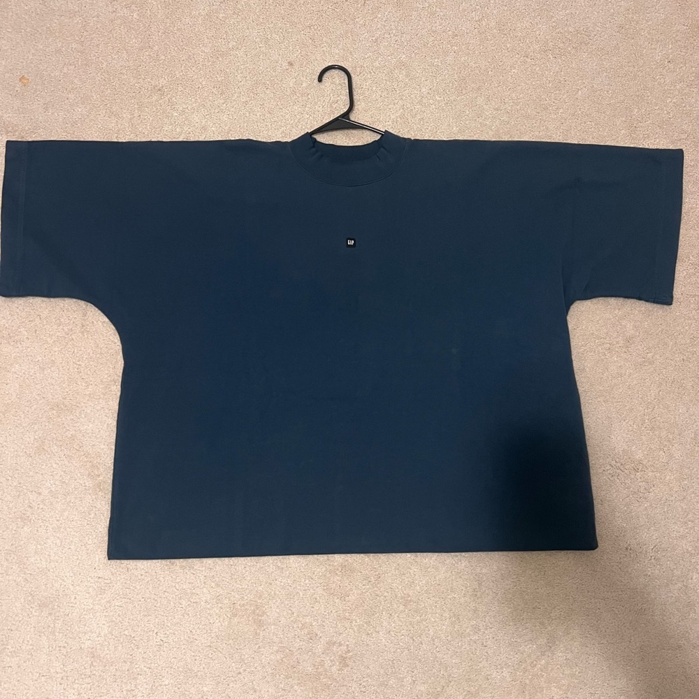 Yeezy Dark Blue Short Sleeve Tee